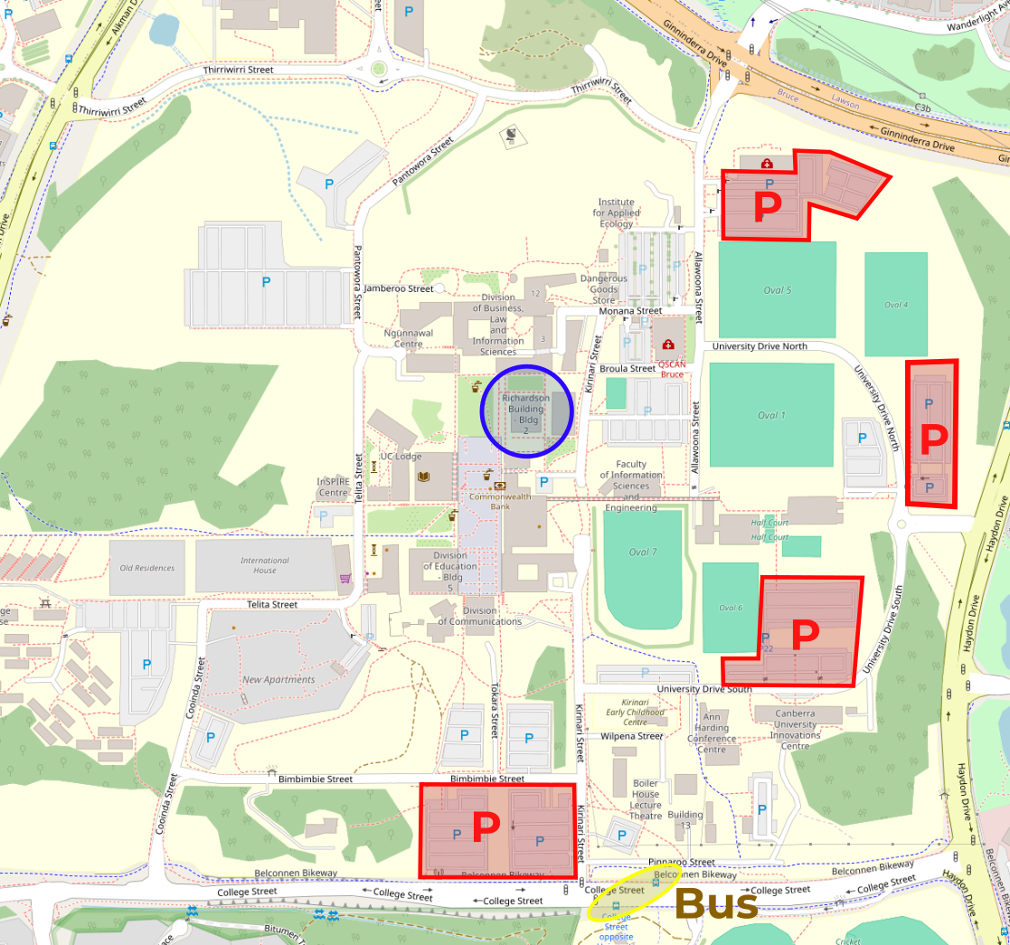 UC public parking map